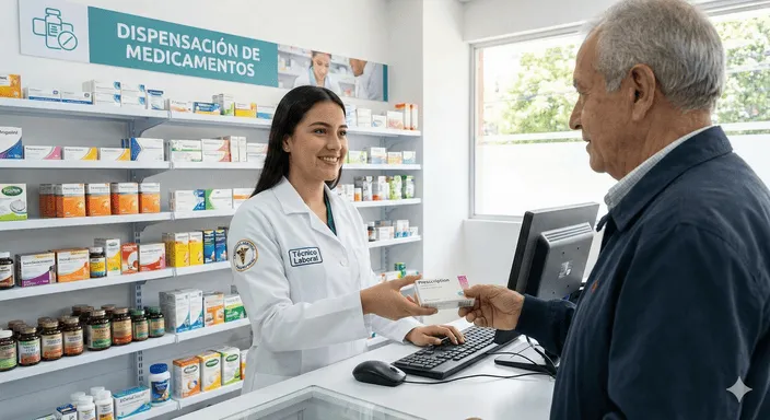 Técnico Laboral en Auxiliar de Farmacia