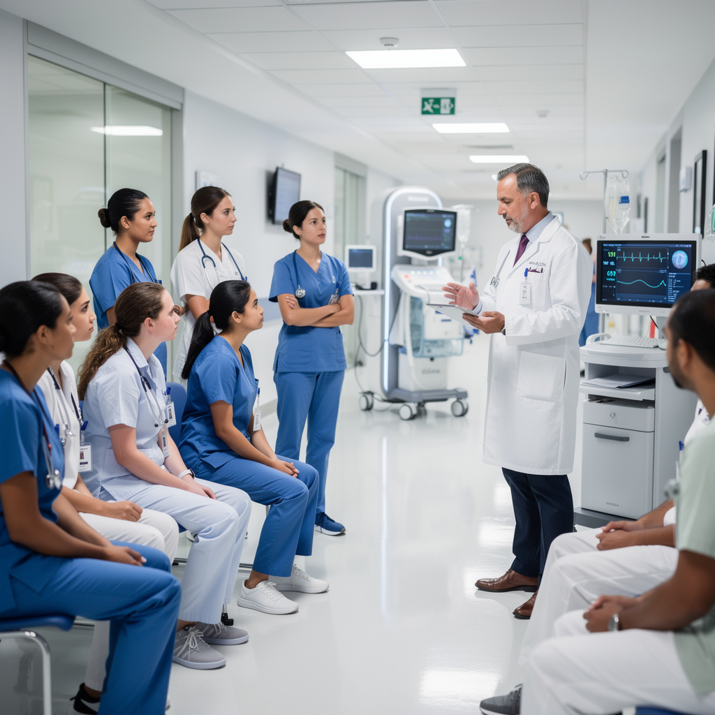 Entrenando en la Clínica Cardiovascular: Así son las prácticas de nuestros estudiantes